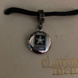 Charmed Memories US Army Locket Charm